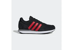 adidas Run 60s 3.0 Leather Shoes Schwarz/Rot/Dunkelblau
