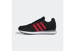 adidas Run 60s 3.0 Leather Shoes Schwarz/Rot/Dunkelblau