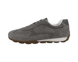 Geox U Snake 2.0 C Herren Sneaker Grau/Dunkelgrau/Hellgrau/Braun