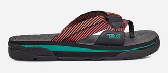 Teva Herren Reflip Zehentrenner Türkis/Dunkelgrün/Grün/Rot