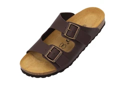 Palado Korfu Pantolette Herren Dunkelbraun/Braun