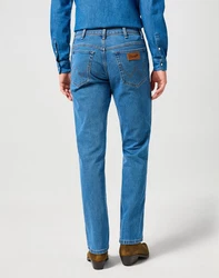 Wrangler Regular-Fit-Jeans Hose Texas Hellblau/Blau