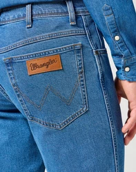 Wrangler Regular-Fit-Jeans Hose Texas Hellblau/Blau