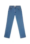 Wrangler Regular-Fit-Jeans Hose Texas Hellblau/Blau