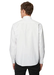 Marc O'Polo Langarmhemd Weiß/Creme