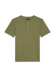 Marc O'Polo Henleyshirt mit Knopfleiste 