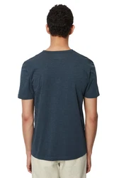 Marc O'Polo Henleyshirt mit Knopfleiste Dunkelblau/Blau/Grau