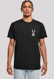 F4NT4STIC T-Shirt Looney Tunes Bugs Bunny Schwarz