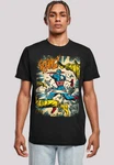 F4NT4STIC T-Shirt Marvel Captain America Creme/Schwarz/Silber/Braun/Grün