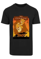 F4NT4STIC T-Shirt Disney König der Löwen Simba und Mufasa Rot/Braun/Gelb