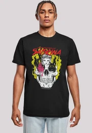 T-Shirt Chilling Adventures of Sabrina Boys Skull Herren,Premium Merch,Regular-Fit,Basic,Bedruckt