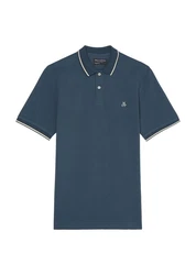 Marc O'Polo Poloshirt Blau/Dunkelblau/Grau