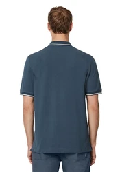 Marc O'Polo Poloshirt Blau/Dunkelblau/Grau