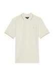 Marc O'Polo Poloshirt Khaki/Beige/Weiß/Creme/Braun