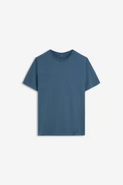 Rundhalsshirt CIDANI mit Logoprgung