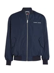 Tommy Jeans Bomberjacke TJM ENTRY BOMBER EXT mit Logopatch blau