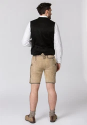 Stockerpoint Trachtenlederhose Artur Braun/Khaki/Beige