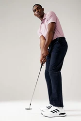 Next Poloshirt Golf Polo-Shirt mit Print Lila/Rosa