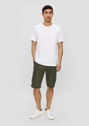 Bermudas Cargo-Bermuda im Relaxed Fit Garment Dye