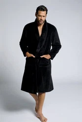 JP1880 Bademantel Homewear Schwarz