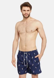 Badeshorts Badeshorts Mit Pelikanprint