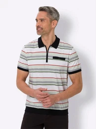 Sieh an! T-Shirt Kurzarm-Poloshirt