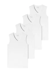 Tanktop 95/5 (4-tlg) Tank-top unterhemd unterzieh-shirt