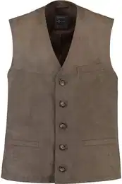 Lederimitatweste