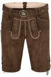 Spieth & Wensky Trachtenlederhose Dunkelbraun/Braun/Khaki