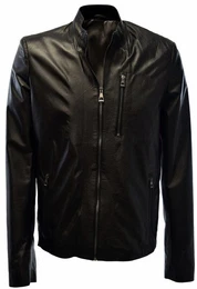 Lederjacke Maik geprgtes Handschuhweiches Lammnappa Leder