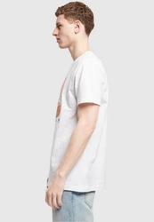 Mister Tee T-Shirt Weiß/Creme/Grau