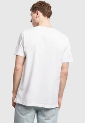 Mister Tee T-Shirt Weiß/Creme/Grau