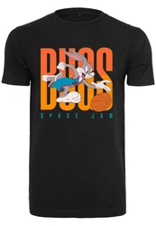 Mister Tee T-Shirt Braun/Lila/Gold/Schwarz/Hellblau