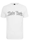 Mister Tee T-Shirt New York Wording Tee Creme