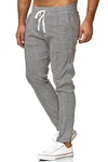 RedBridge Chinohose Jogg Pants Freizeithose Grau/Hellgrau