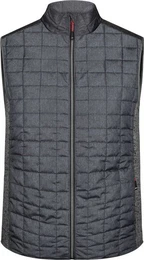 Steppweste JN 740 Herren Hybrid Strickfleece Gilet
