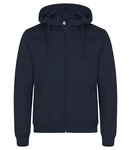 Clique Trainingspullover Miami Hoody FZ Dunkelblau
