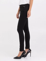 Replay Slim-fit-Jeans New Luz Schwarz/Weiß