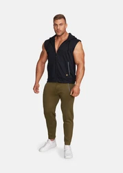GOLD'S GYM APPAREL Hoodie DRAPER Schwarz/Dunkelblau