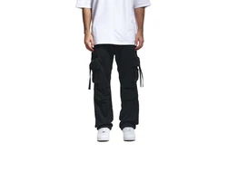 2Y Studios Baggy Jeans Adrik Basic (1-tlg., kein Set) Weiß/Dunkelblau