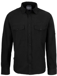 Craghoppers Expert Sweatjacke Expert Kiwi Long Sleeved Shirt Schwarz/Dunkelblau