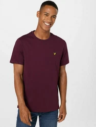 Lyle & Scott T-Shirt Dunkelrot/Bordeaux/Lila