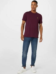 Lyle & Scott T-Shirt Dunkelrot/Bordeaux/Lila