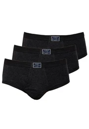 ESGE - Die Wsche-Macher Slip 3er Pack- Feinripp Jeans (Spar-Set, 3-St) Slip / Unterhose - Baumwolle - Mit Eingriff - Ohne Seitennhte