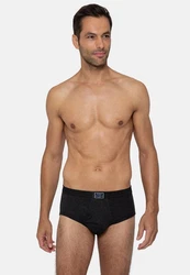 ESGE Die Wäsche-Macher Slip 5er Pack Feinripp Jeans Dunkelblau/Schwarz