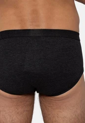 ESGE Die Wäsche-Macher Slip 5er Pack Feinripp Jeans Dunkelblau/Schwarz