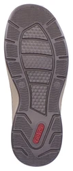 Rieker Slipper Schlupfschuh Halbschuh mit Stretcheinsätze braun