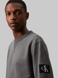 Calvin Klein Jeans Sweatshirt BADGE CREW NECK mit Logopatch 