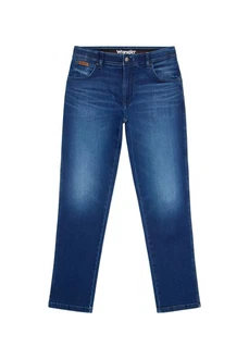 Wrangler Slim-fit Jeans Texas Orange/Blau/Hellblau/Dunkelblau