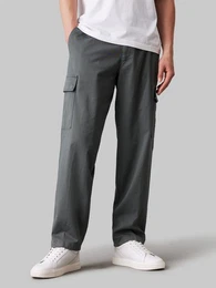 Cargohose REGULAR STRAIGHT CARGO mit Logopatch